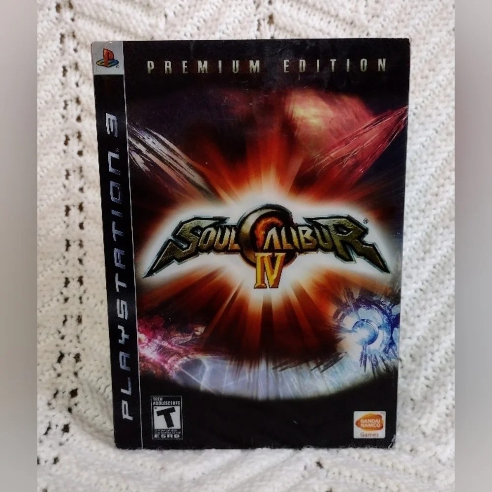 Soul Calibur IV Premium  Edition Playstation 3 Game PS3 (Bandai, 2008) Extras - Picture 2 of 13